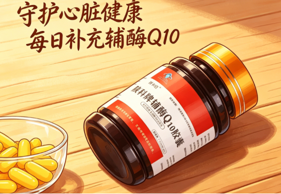 长期加班高压疲惫、时常心慌气短？还原型高纯度棘小白辅酶 Q10，给心肌细胞持续充能